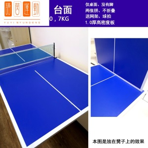 网多型号家用标准乒乓球桌面儿童迷你小乒乒台面训练反弹板