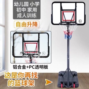 双航篮球架成人户外升降可移动投篮架儿童便携式家用户外移动青少年 350通用标准款(篮筐调节1.8-3.05米)