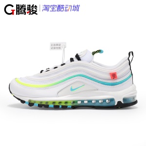 耐克Air Max97白子弹3M反光男女跑步鞋921733-100 104 921826-101
