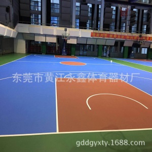 适用于云南塑胶跑道户外地坪漆球场材料地板漆涂料硅PU丙烯酸球场