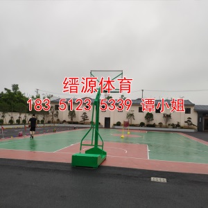 环保硅PU篮球场羽毛球场专业施工室外网球场施工硅PU球场材料