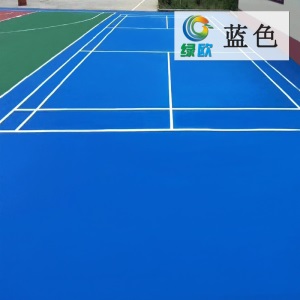 硅PU地坪漆室内外哑光水性丙烯酸防水耐磨篮球场家用水泥地板面漆