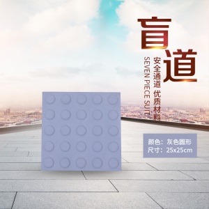 园林绿化水泥砖模具西班牙地面砖人行跑道盲道广场预制砖塑料模具