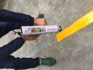 油漆划线车划线漆道路划线车马路划线机球场划线工具手推式划线器