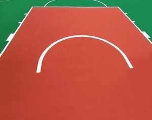 硅PU地坪漆室内外哑光水性丙烯酸防水耐磨篮0球场家用水泥地板面v