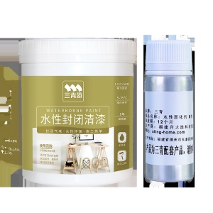 水性木器PU封闭清漆衣柜防潮防霉透明底漆防水木头家具翻新环保漆