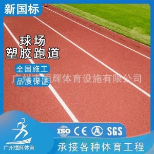 透气型塑胶跑道聚氨酯pu材料预制型运动跑道橡胶卷材学校室外场地