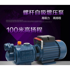 水泵螺杆自吸高扬程自来水增压泵高楼加压泵家用抽水机220v压力泵 2.2KW