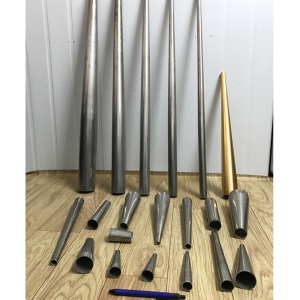 定制不锈钢铁锥形管单双锥大小头腿套转接口家具圆异型沙发脚 201/1.0