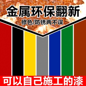 三青 防锈漆金属漆 防水防腐蚀涂料光油组合套装学不完非法渡运浴缸套