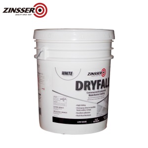 RUST-OLEUM原装进口DF室内丙烯酸涂料 水性白色乳胶漆 内墙墙面漆 环保漆 白色 蛋壳光 5加仑