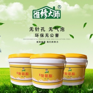 维修大师 防水涂料聚氨酯屋顶卫生间基面裂缝防水补漏外墙防水材料