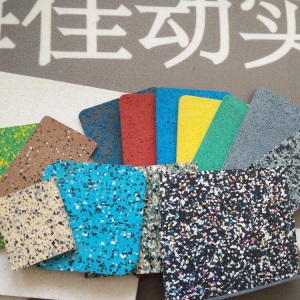 佳动厂家直销健身房耐磨隔音减震橡胶地板量大价格优惠包邮送货