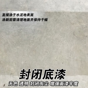 地坪漆水泥地家用 地板漆 水泥地油漆水性环氧地坪漆 环保无味地平漆楼梯仓库地面漆