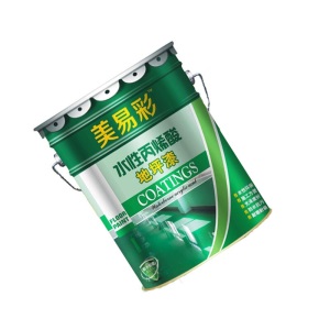 玥贝 YB015 （环保型水性丙烯酸直流平地坪漆车间防尘耐磨防腐地坪漆10L天蓝）