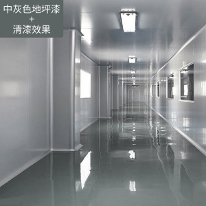 京宝丙烯酸地坪漆水泥地面漆快干道路划线漆厂房地面耐磨地板漆大桶装