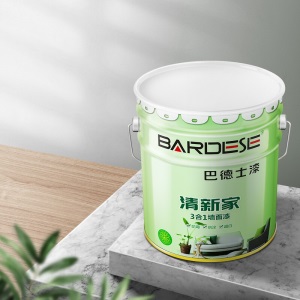 巴德士乳胶漆 净味水性环保油漆涂料 自刷白色内墙漆修补墙面漆
