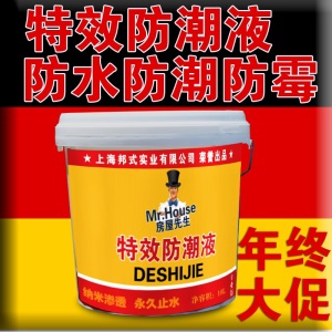 房屋先生地下室防水防潮材料防霉结构车库地面墙面防潮液家用常用基础防潮防水专注家用防水强力渗透结晶除潮