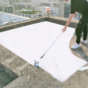 黑金钢耐候隔热漆防水胶房屋顶楼水泥彩钢瓦铁皮房楼顶降温涂料阳台裂缝补漏防晒反射外墙漆