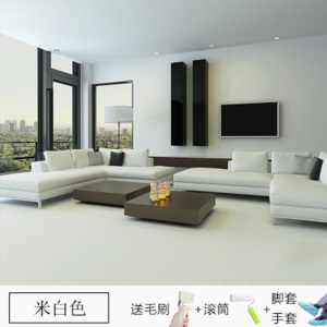 水性环氧地坪漆耐磨地板漆水泥地面漆自流平室外室内家用树脂油漆 水性地坪漆-香橙色