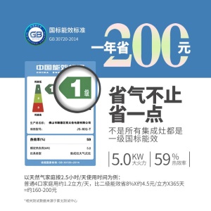 索太(SOTAI)集成灶一体灶储物柜侧吸下排式家用环保灶自动清洗油烟机燃气灶天然气JS-X01-T