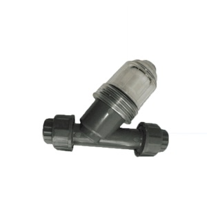 DN32过滤器PVC Y型过滤器法兰式过滤器 厂家直销