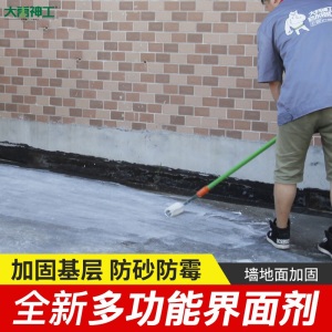 大禹神工 界面剂地坪漆地固漆自流平水泥地板加固漆环保哑光亮光油漆家用室内外家用防水耐磨
