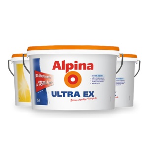 德国阿尔贝娜（Alpina）皓典墙面漆套装15L 白漆 乳胶漆 内墙油漆涂料 原装进口环保水性漆 白色套装
