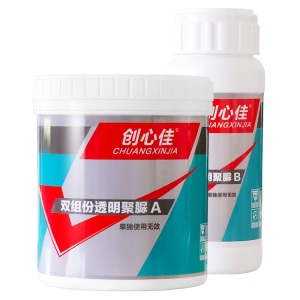 创心佳 透明聚脲卫生间防水胶水浴室免砸砖补漏防水材料水池鱼池环保聚脲涂料厕所防漏堵漏王