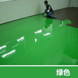 水性环氧树脂地坪漆水泥地面漆自流平水泥耐磨地板漆施工划线漆 绿色 5.5公斤一组做10平方 中灰色