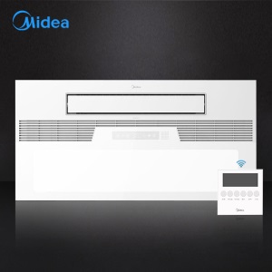 美的 Midea 凉霸厨房冷风机卫生间集成吊顶凉霸数字显示换气吹风照明一体无线遥控摆叶冷霸