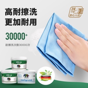 CAPAROL 德爱威油漆 室内涂料内墙乳胶漆墙面漆白色 精粹至净