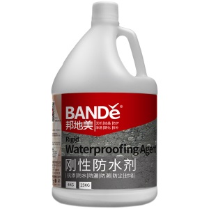 邦地美（BANDE）刚性防水剂 防水涂料 屋顶外墙防水补漏材料 卫生间阳台室外透明防水  防潮防霉