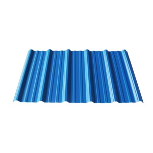 10mm厚PVC塑胶瓦塑料波浪瓦彩钢铁皮瓦石棉瓦屋面瓦隔热防腐瓦片