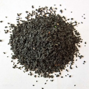 黑色橡胶颗粒塑胶材料 废旧轮胎橡胶颗粒 耐磨 防滑