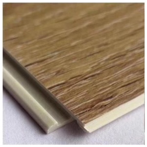 定制加厚PVC锁扣运动地板片材耐磨家用防水木纹spc石塑地板4mm