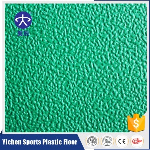 排球场馆PVC运动地胶耐磨沙粒纹系列防滑PVC塑胶地板卷材绿色环保