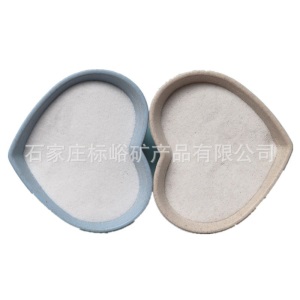 厂家供应高尔夫球场用石英砂 水处理石英砂40-80目(图)