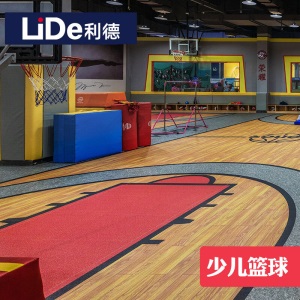 lide利德室内乒乓球地胶专用PVC运动地板弹性地板羽毛球场地胶塑胶地板篮球场地胶垫气排球场馆地胶