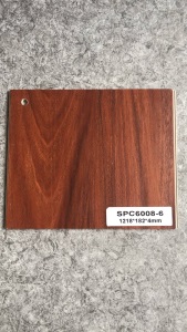 定制加厚PVC锁扣运动地板片材耐磨家用防水木纹spc石塑地板4mm