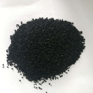 橡胶颗粒塑胶跑道颗粒黑胶粒人造草坪黑颗粒足球场草坪填充黑颗粒