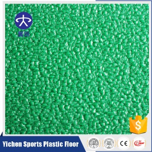 排球场馆PVC运动地胶耐磨沙粒纹系列防滑PVC塑胶地板卷材绿色环保