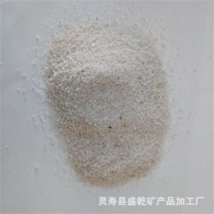 盛乾 石英砂 石英砂过滤材料 高尔夫球场20-40目白沙 石英砂价格