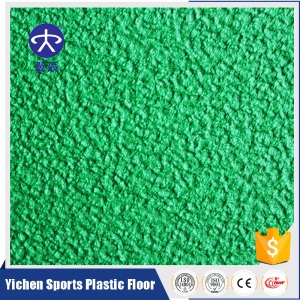 排球场馆PVC运动地胶耐磨沙粒纹系列防滑PVC塑胶地板卷材绿色环保