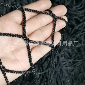 围网场地围网纯黑色小孔无结围网体育场隔离网高尔夫球足球防护网