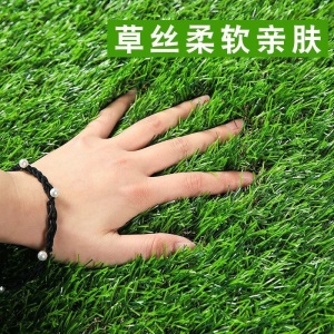 乐子君 仿真草坪塑料草坪假草皮幼儿园人工绿色地毯垫子户外阳台人造草坪