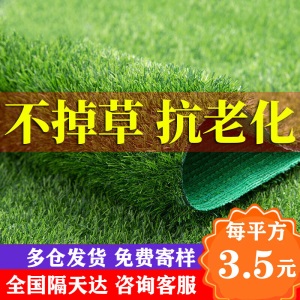 草坪垫子工程围挡假草绿色人造人工草皮户外仿真装饰地毯塑料绿植