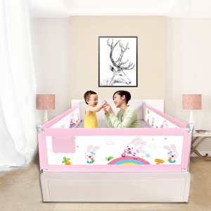 babybless佑美保床围栏宝宝防摔防护栏儿童家用挡板婴儿床边小孩防掉床神器单面可垂直升降大床通用