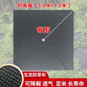 单张新型防草布除草布耐用果树果园防草除草地布透气农用遮草布