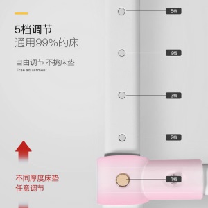 babybless佑美保床围栏宝宝防摔防护栏儿童家用挡板婴儿床边小孩防掉床神器单面可垂直升降大床通用